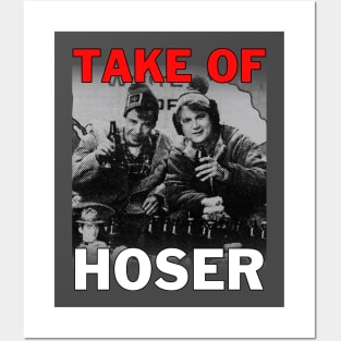 Take Off Hoser Halftone Posters and Art